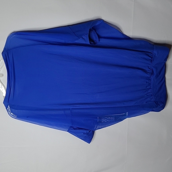 NWT Coco Reef weekend swimsuit cover up top blue swim sz L/XL - Picture 7 of 9